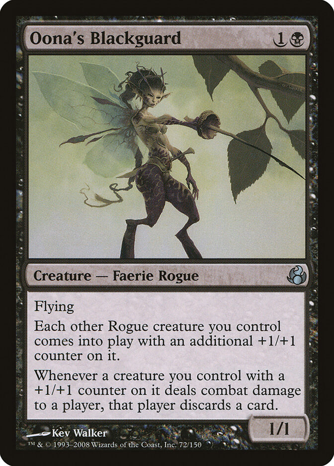 Oona's Blackguard card front