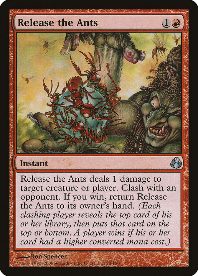 Release the Ants card front