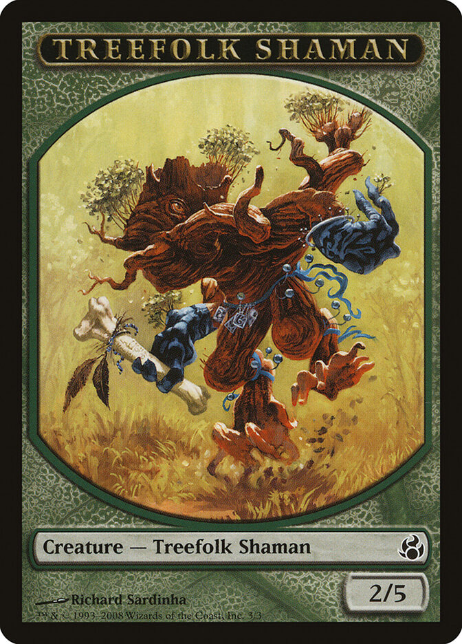 Treefolk Shaman card front