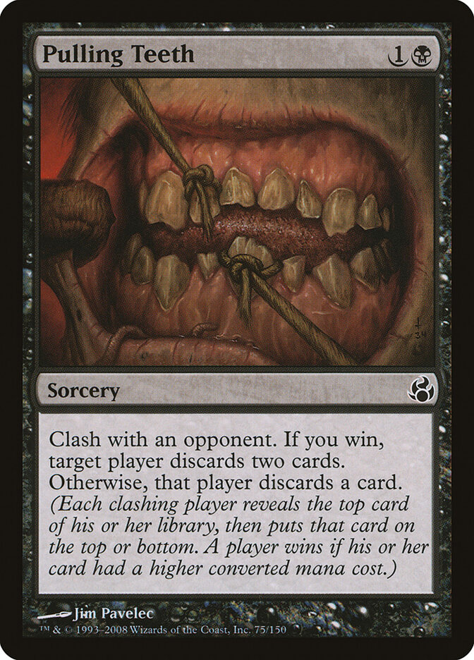 Pulling Teeth card front