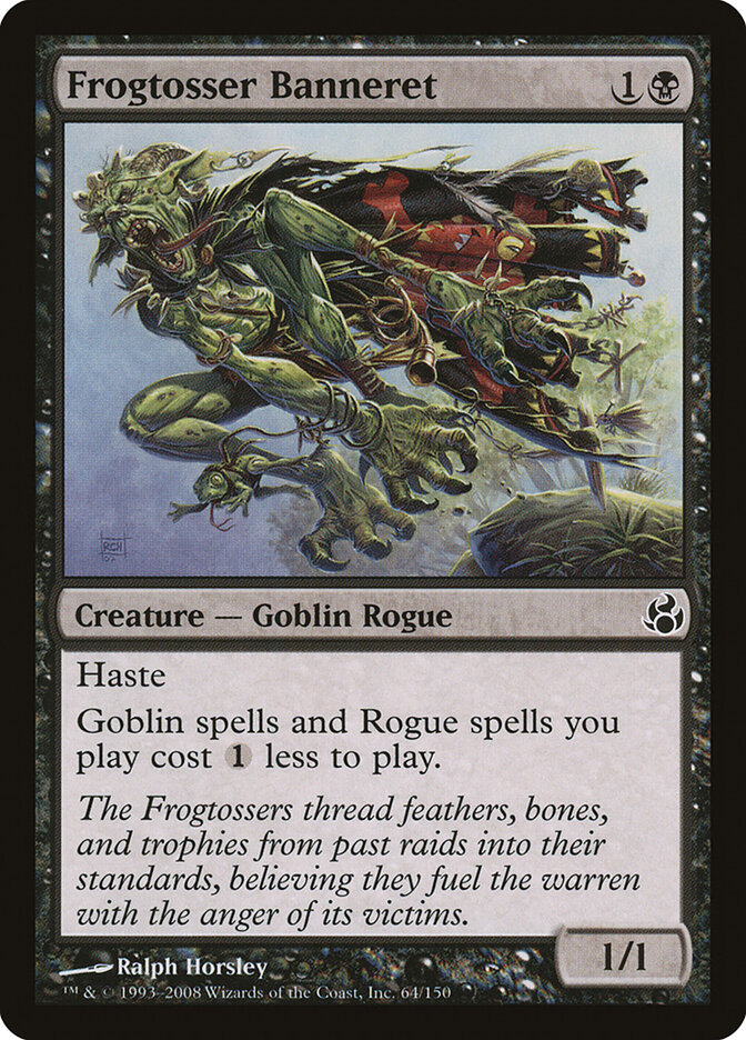 Frogtosser Banneret card front