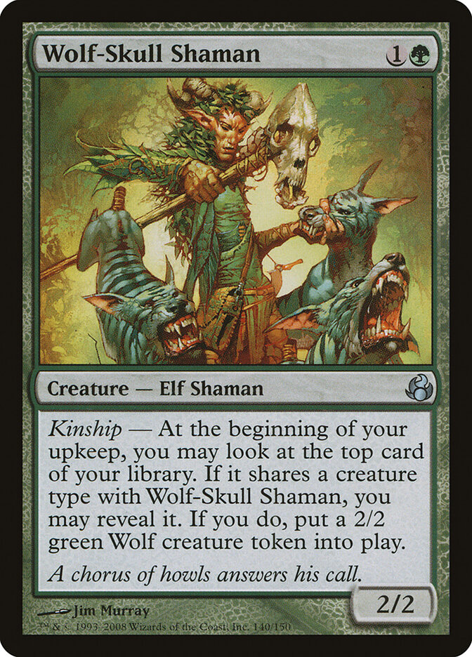 Wolf-Skull Shaman card front