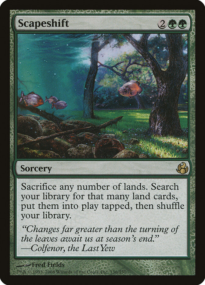 Scapeshift card front