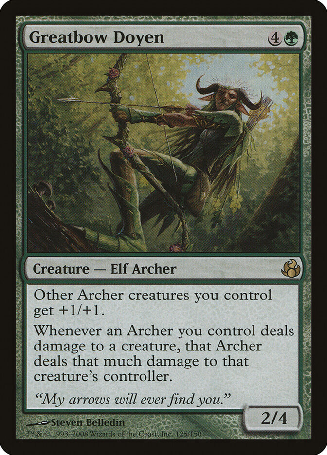 Greatbow Doyen card front