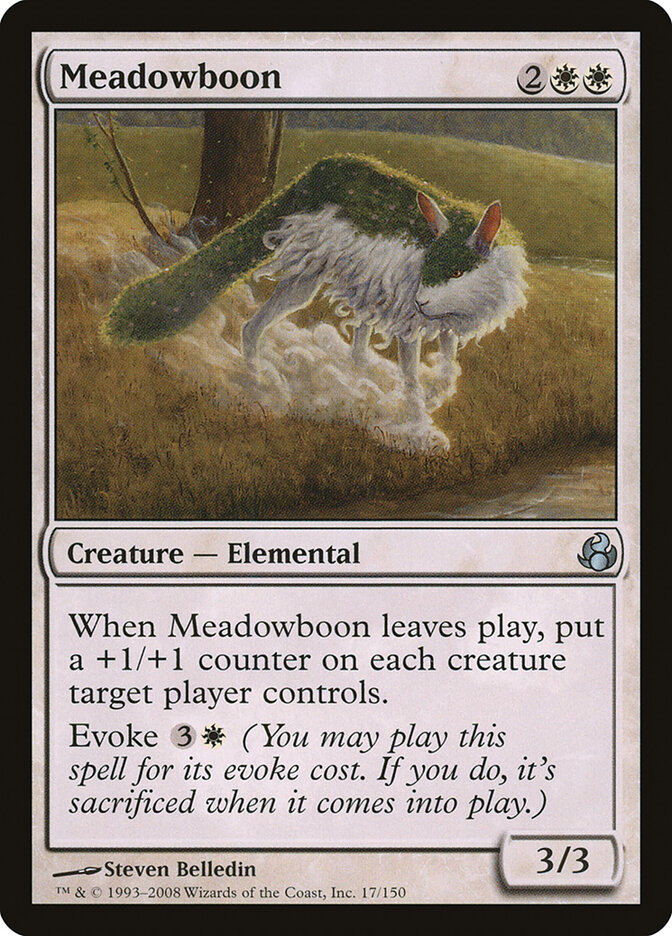 Meadowboon card front