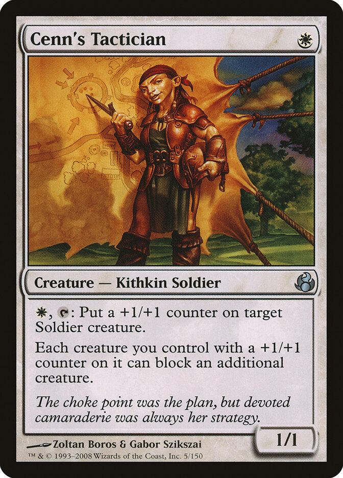 Cenn's Tactician card front