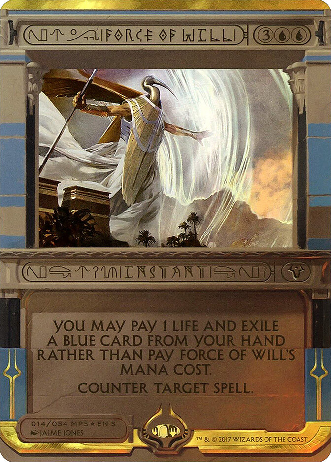 Force of Will card front