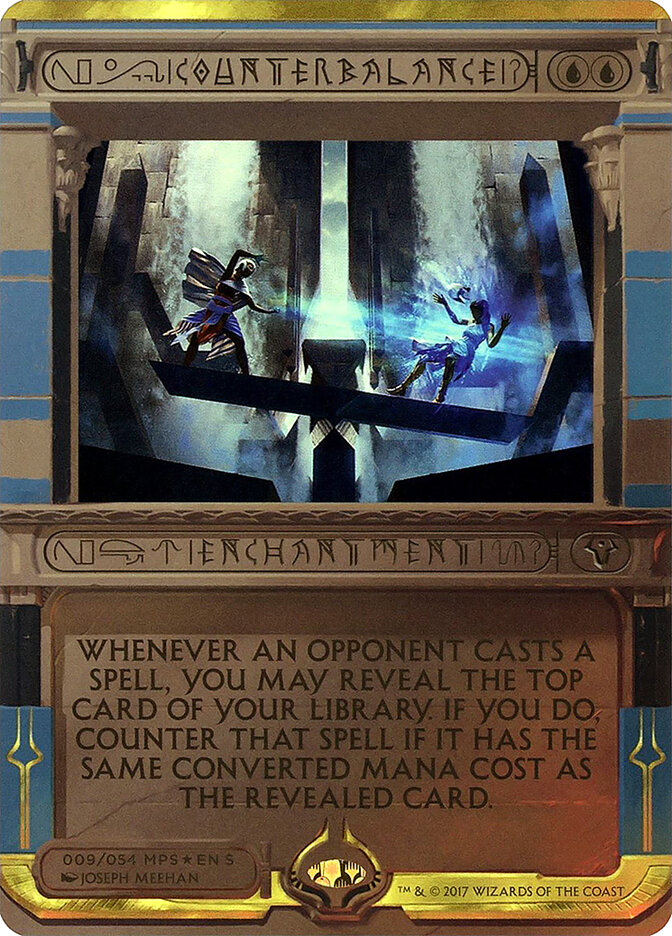 Counterbalance card front
