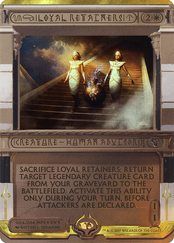 Loyal Retainers card front