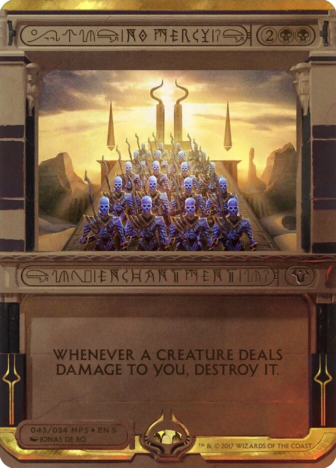 No Mercy card front