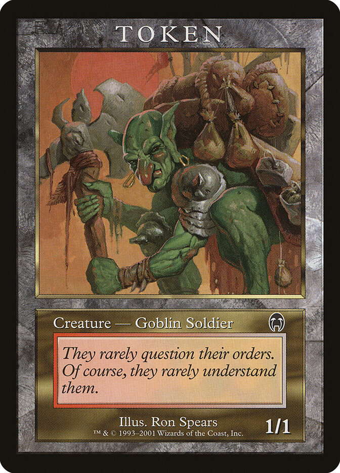 Goblin Soldier card front