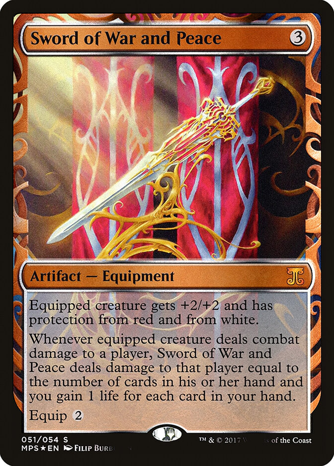 Sword of War and Peace card front