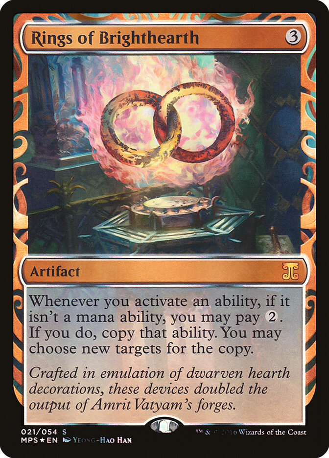 Rings of Brighthearth card front