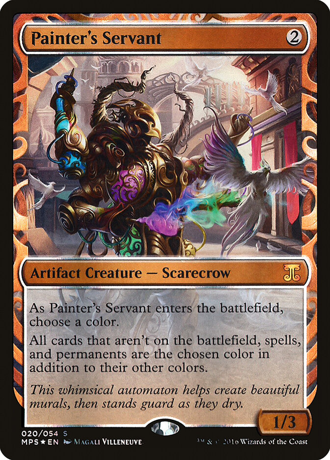 Painter's Servant card front