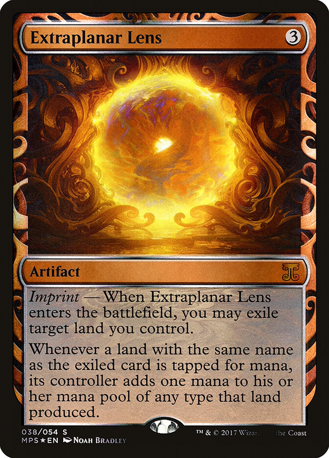 Extraplanar Lens card front