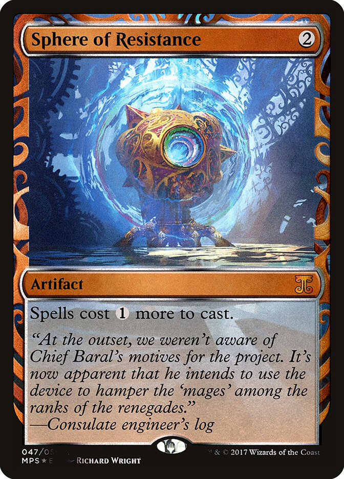 Sphere of Resistance card front