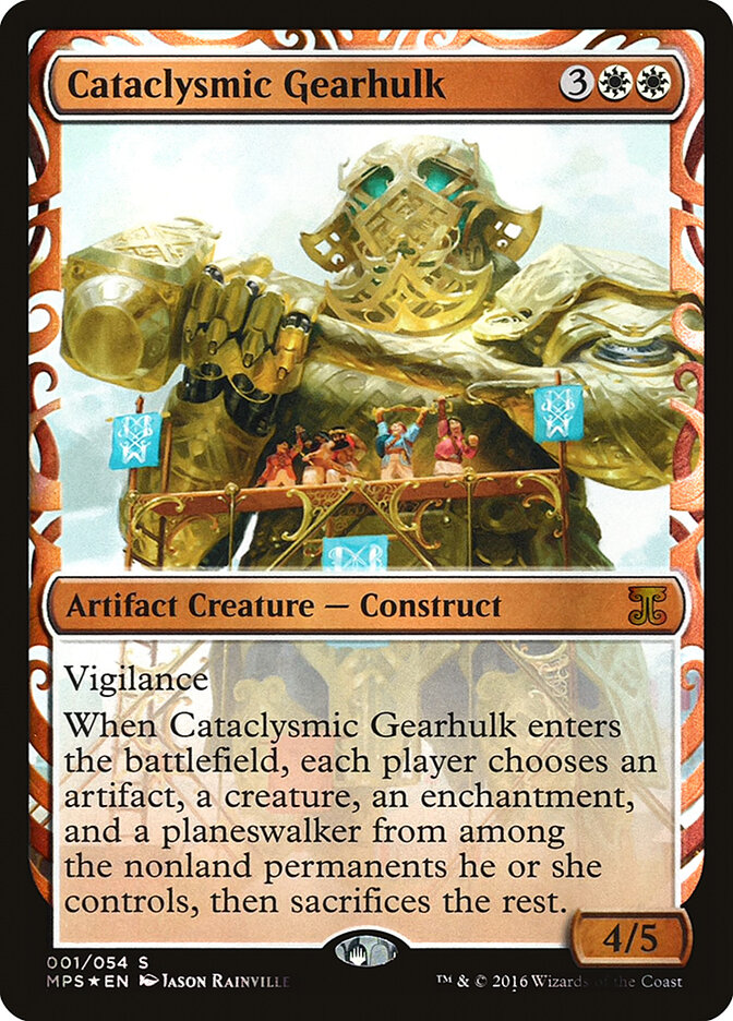 Cataclysmic Gearhulk card front