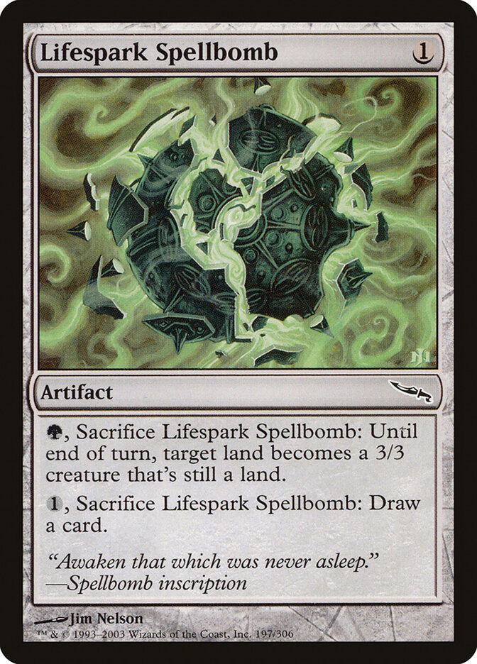 Lifespark Spellbomb card front
