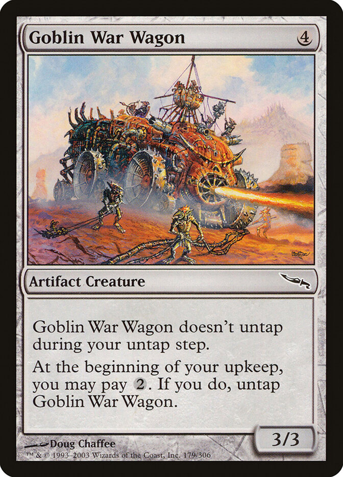 Goblin War Wagon card front