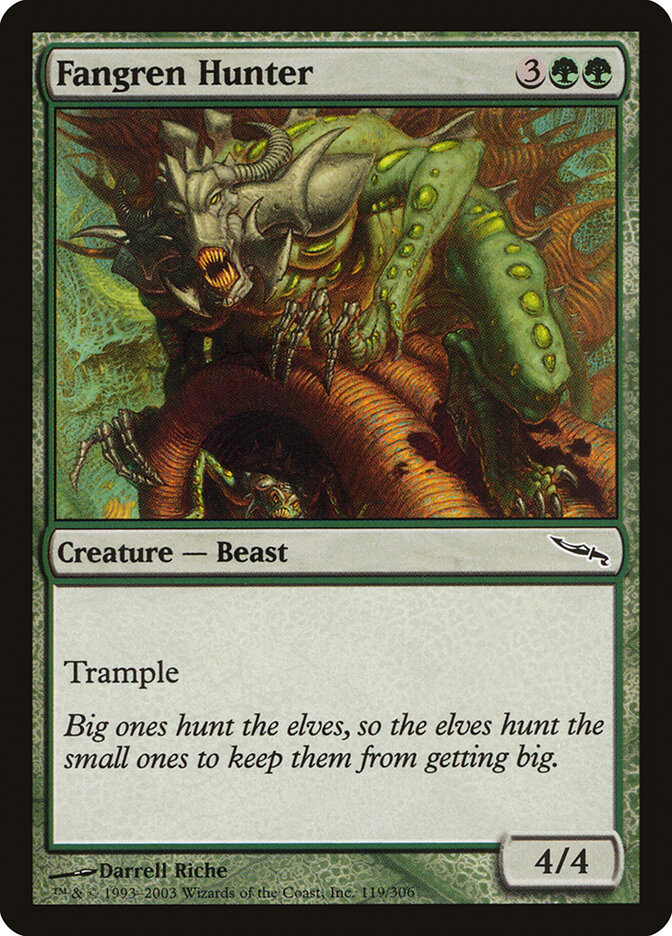Fangren Hunter card front