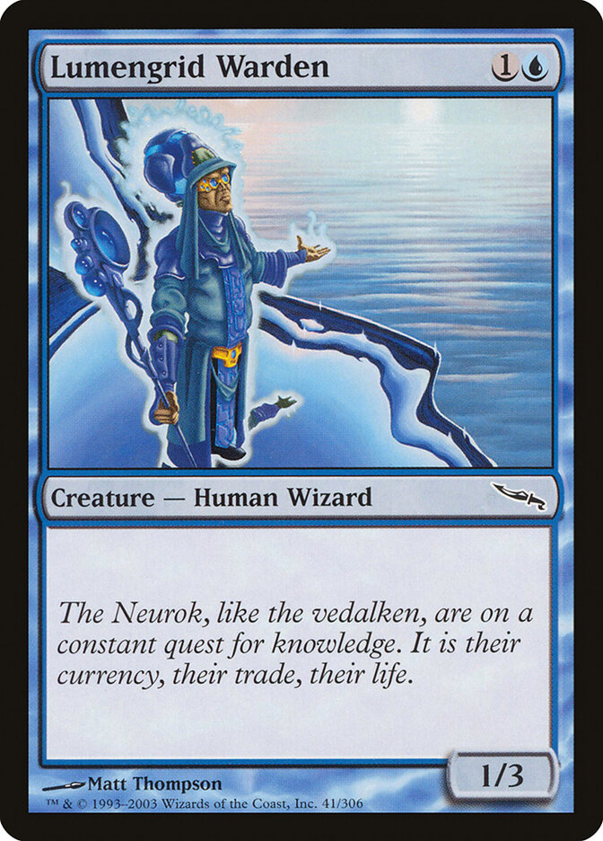 Lumengrid Warden card front