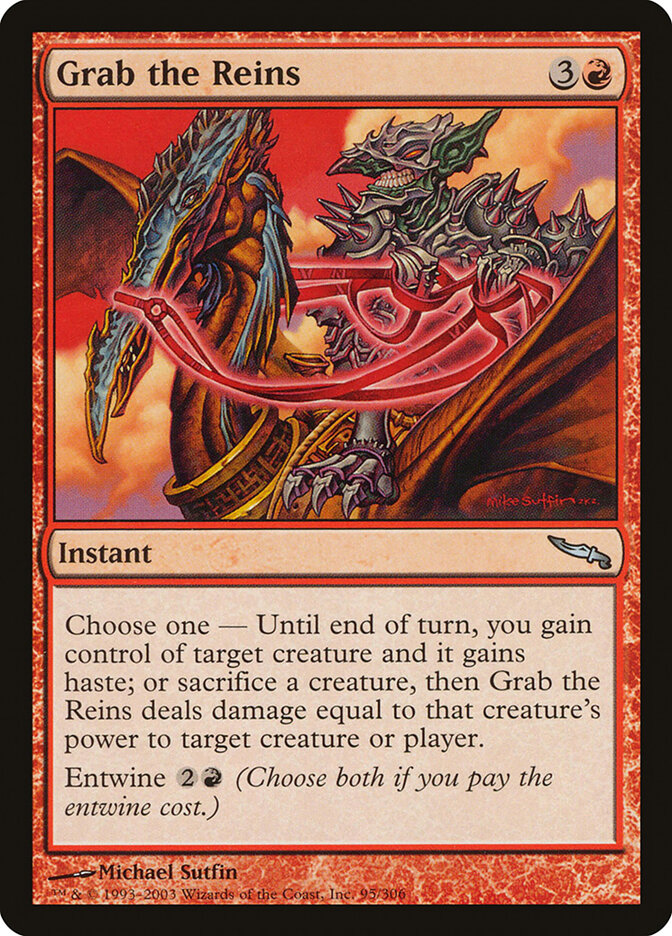 Grab the Reins card front