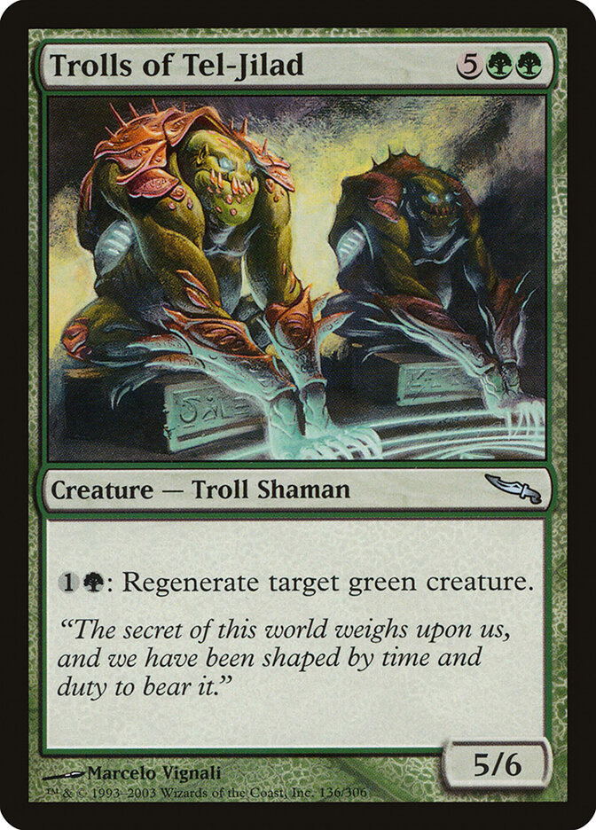 Trolls of Tel-Jilad card front