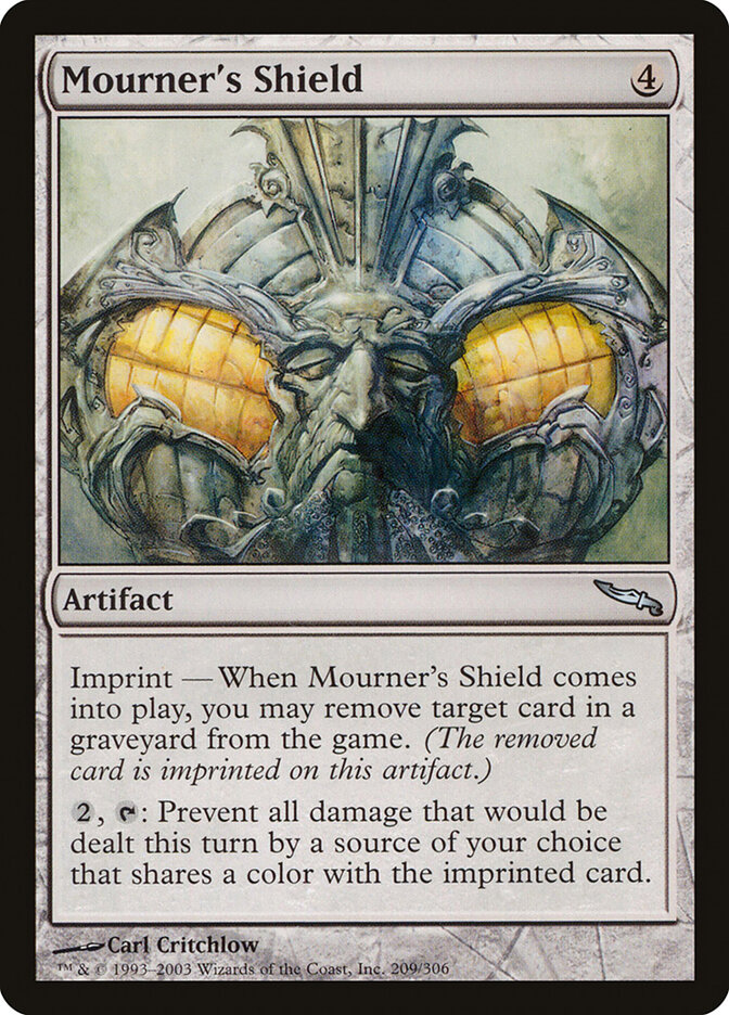 Mourner's Shield card front