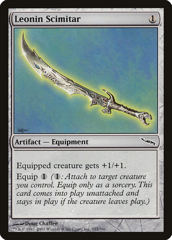 Leonin Scimitar card front