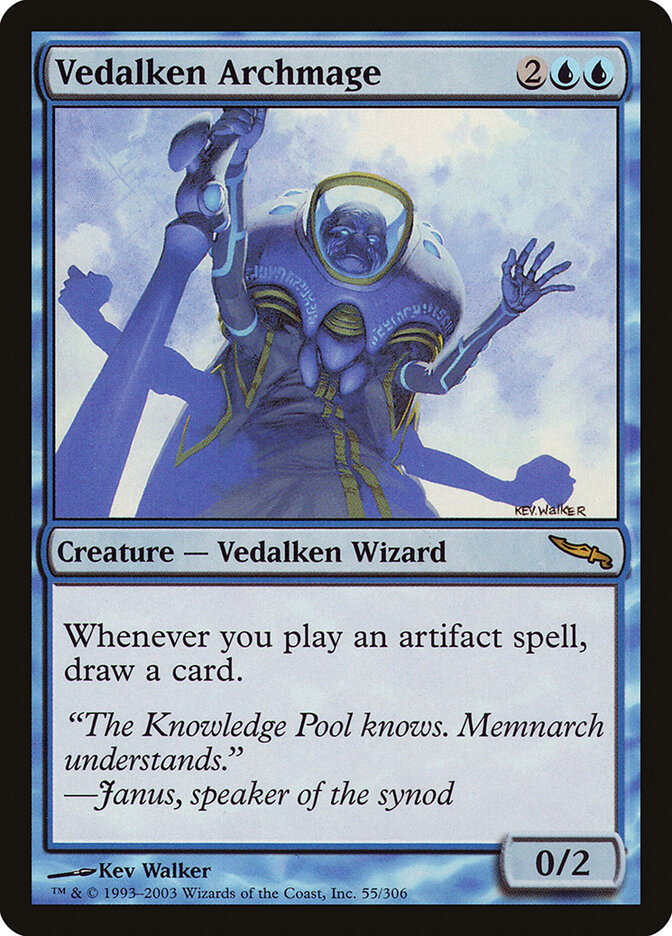 Vedalken Archmage card front
