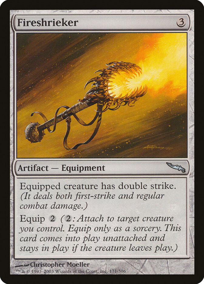 Fireshrieker card front