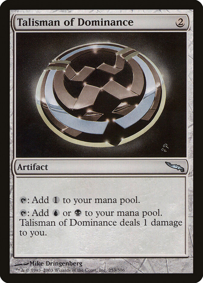 Talisman of Dominance card front