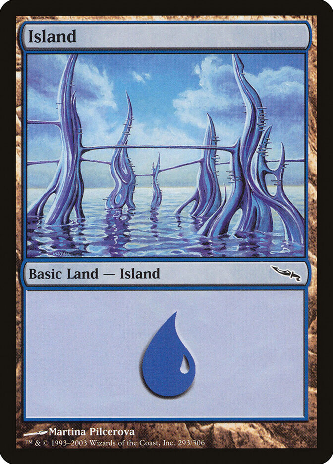 Island card front