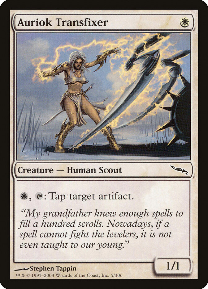 Auriok Transfixer card front