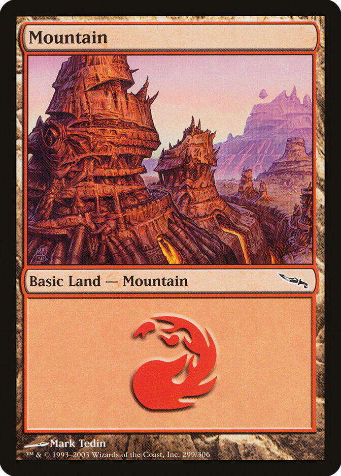 Mountain card front
