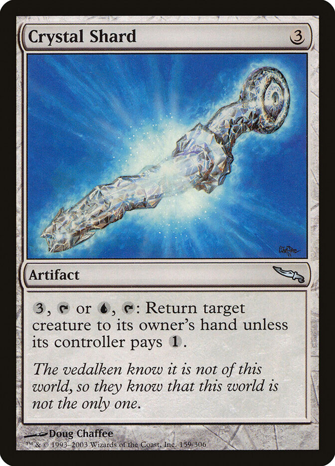 Crystal Shard card front
