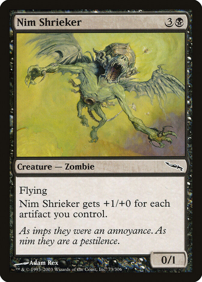 Nim Shrieker card front