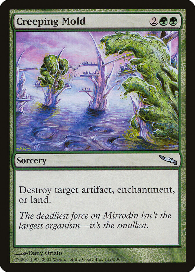 Creeping Mold card front