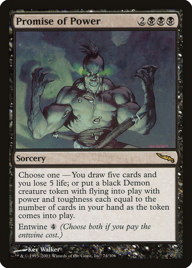 Promise of Power card front