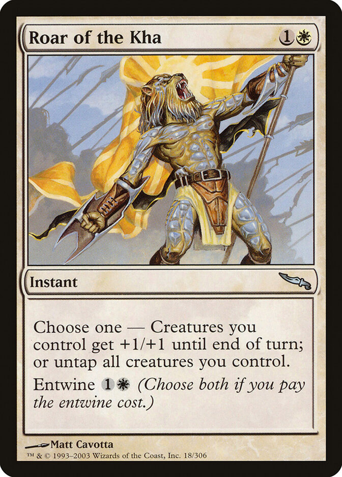 Roar of the Kha card front