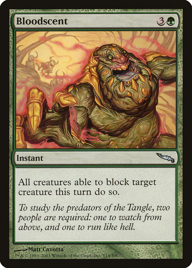 Bloodscent card front