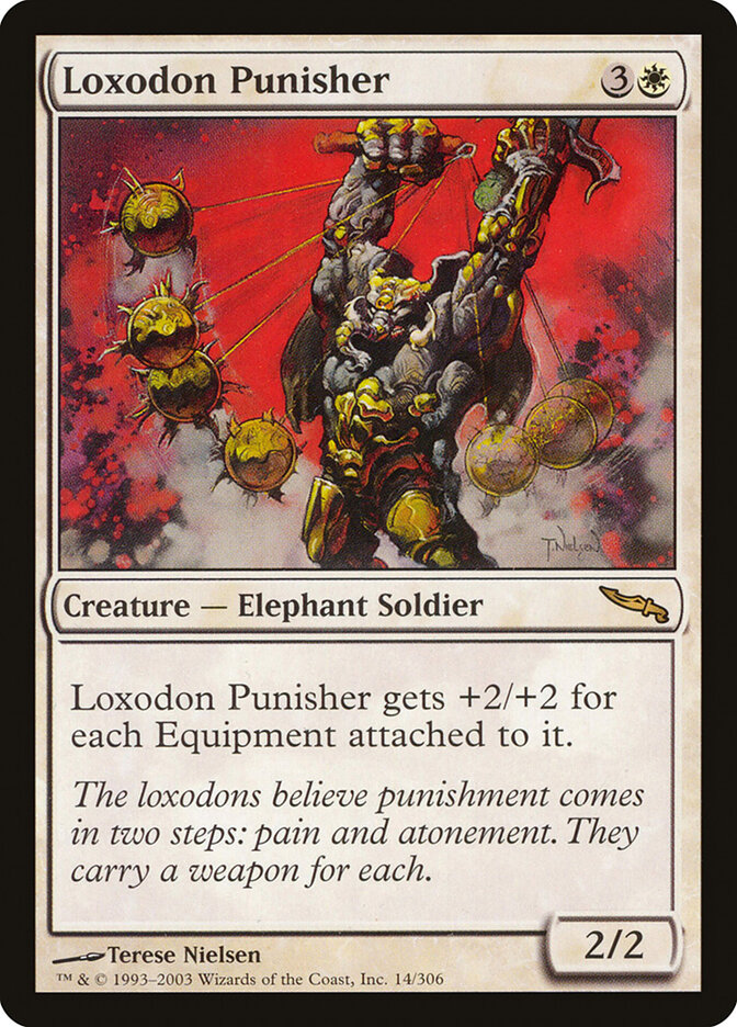 Loxodon Punisher card front