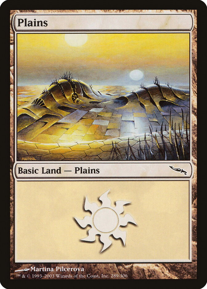Plains card front