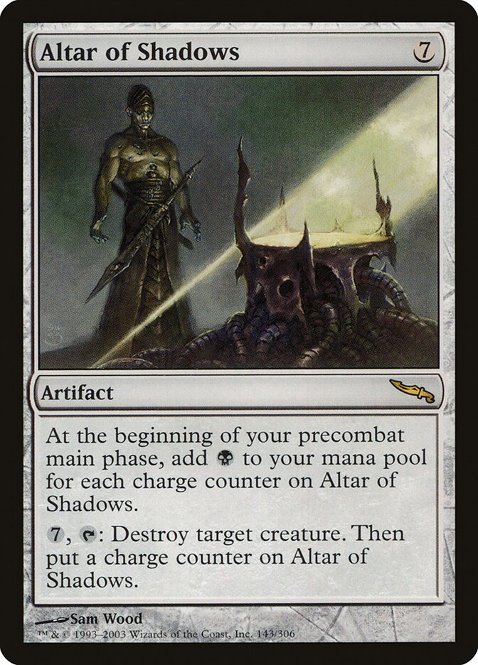 Altar of Shadows card front