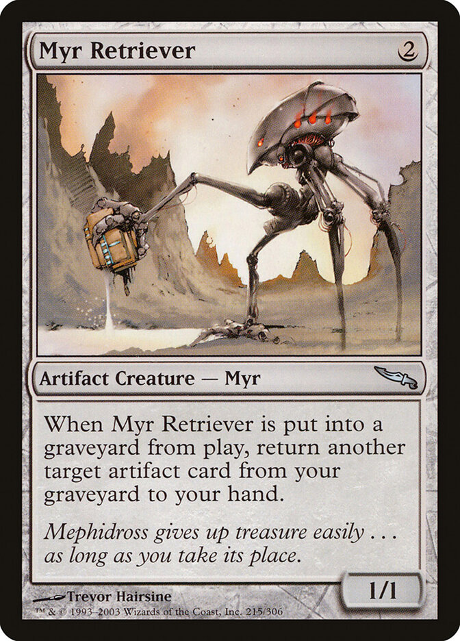 Myr Retriever card front