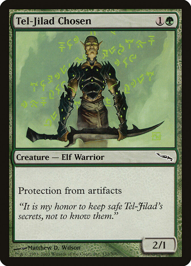 Tel-Jilad Chosen card front