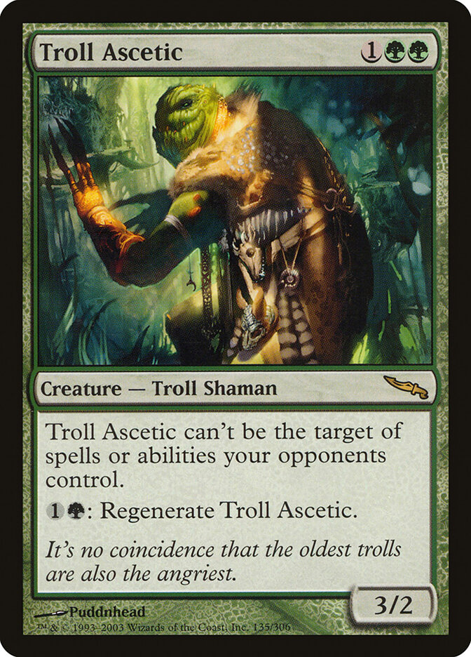 Troll Ascetic card front