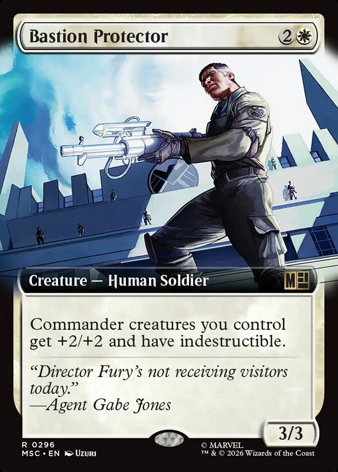Bastion Protector card front