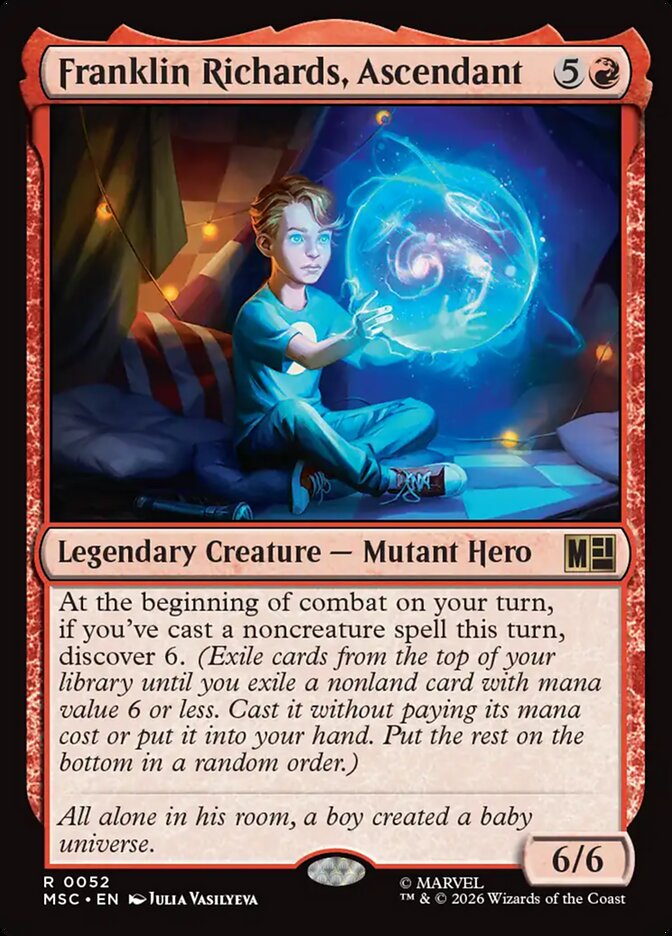 Franklin Richards, Ascendant card front