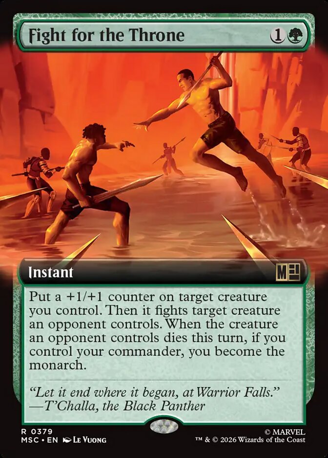 Fight for the Throne card front